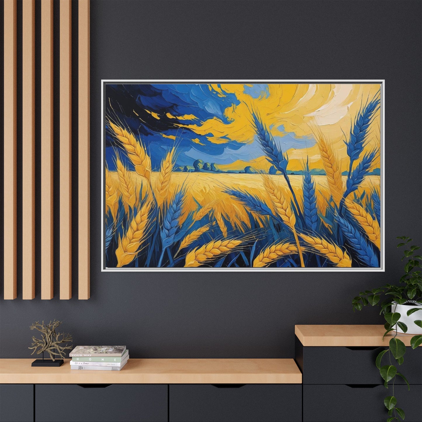 00371 Matte Framed Canvas 1.25”