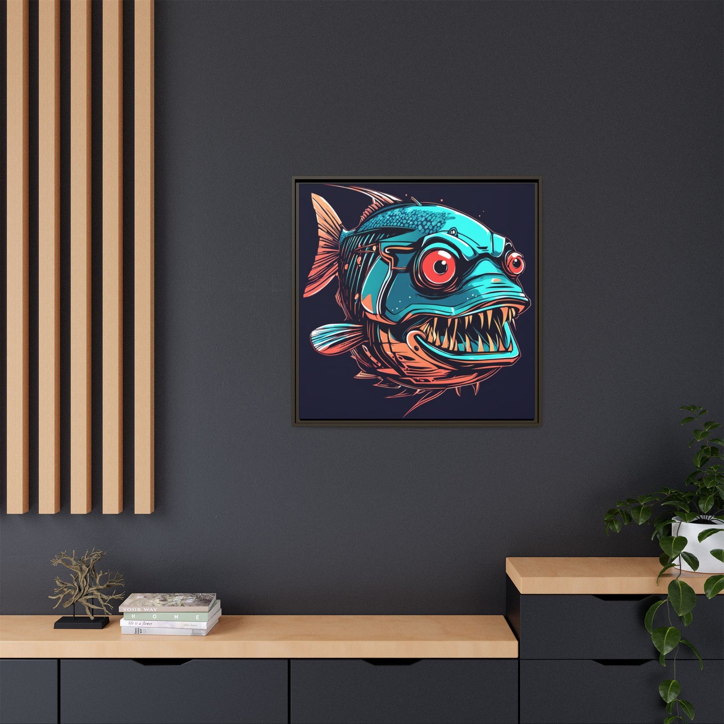 00313 Matte Framed Canvas 1.25”