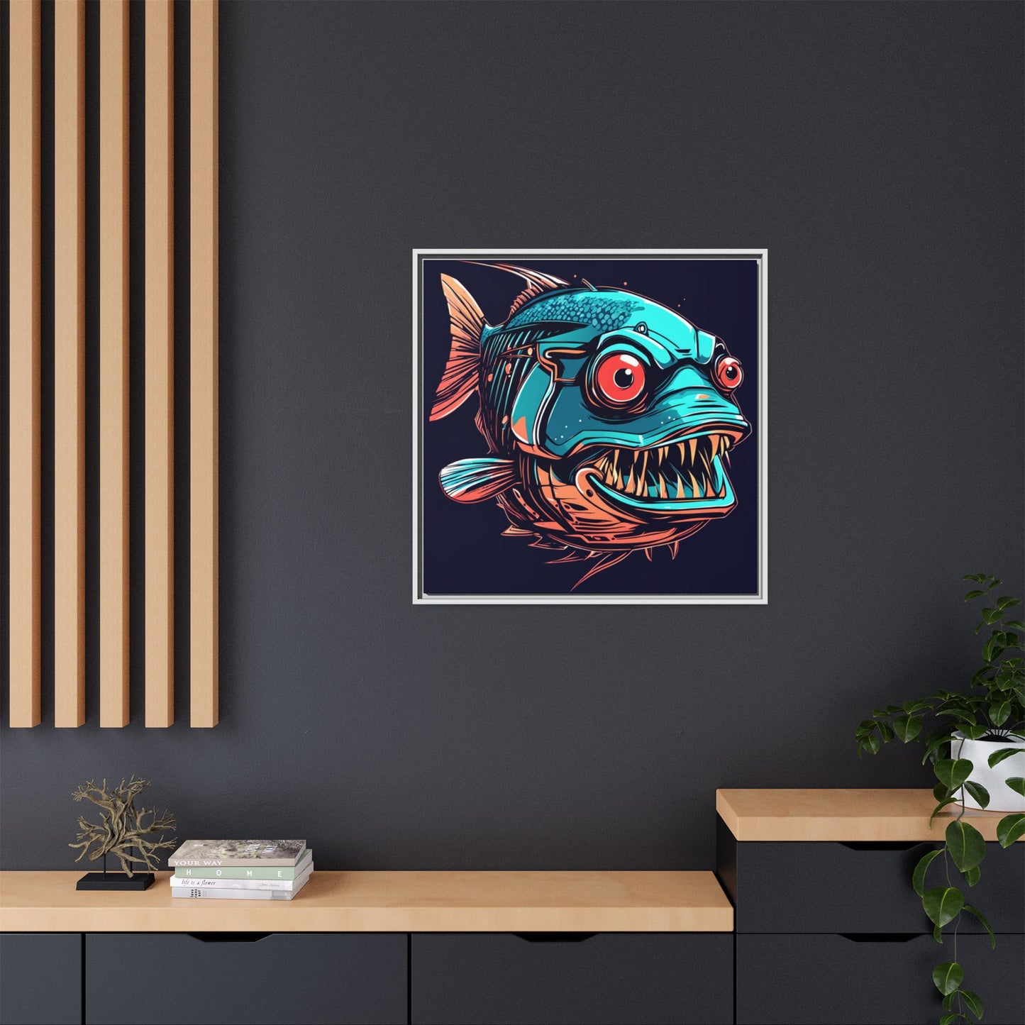 00313 Matte Framed Canvas 1.25”