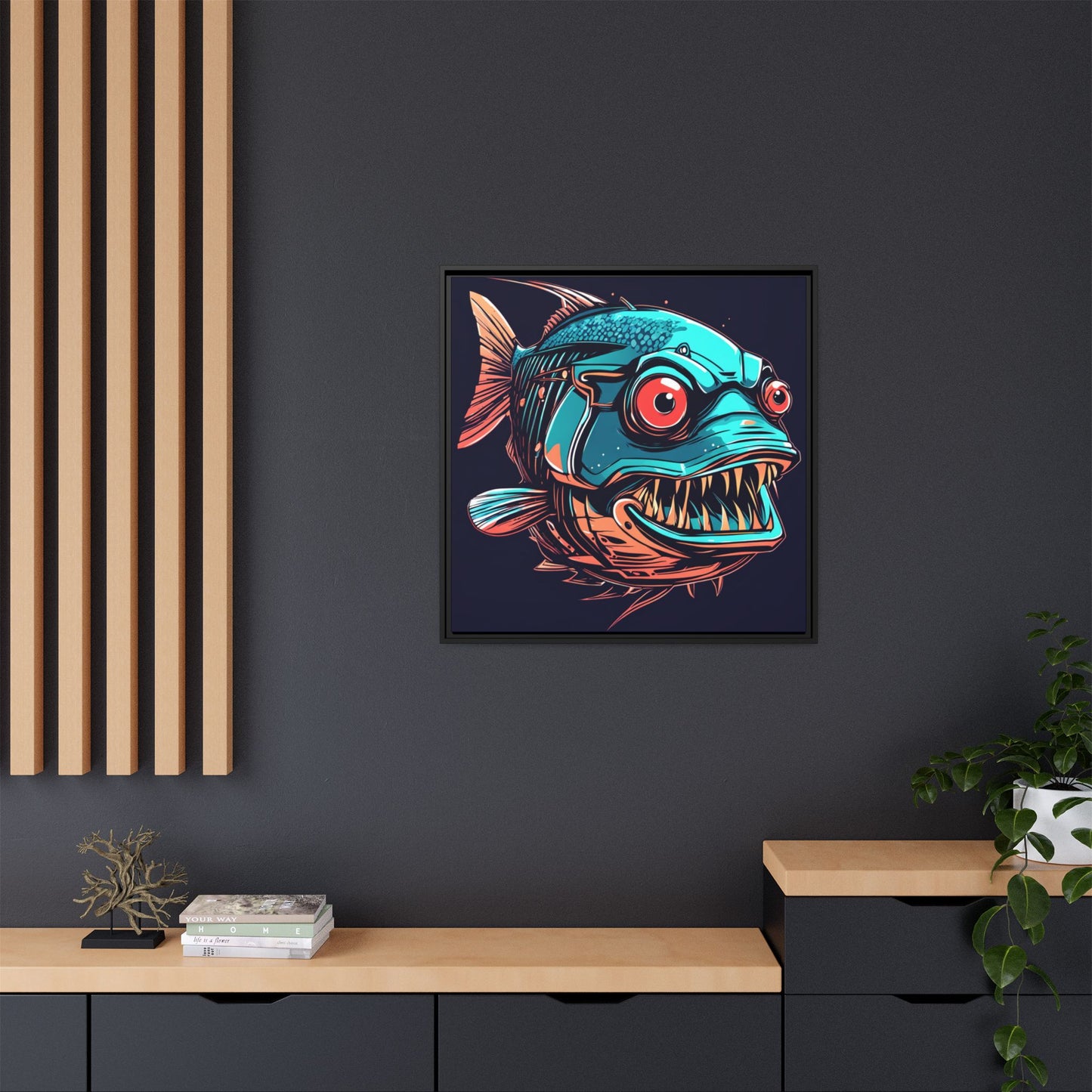00313 Matte Framed Canvas 1.25”