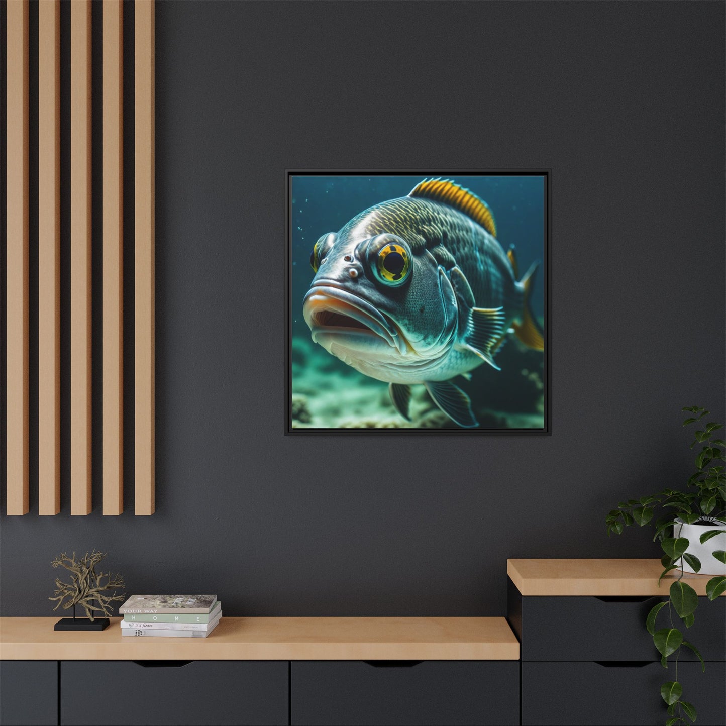 00319 Matte Framed Canvas 1.25”
