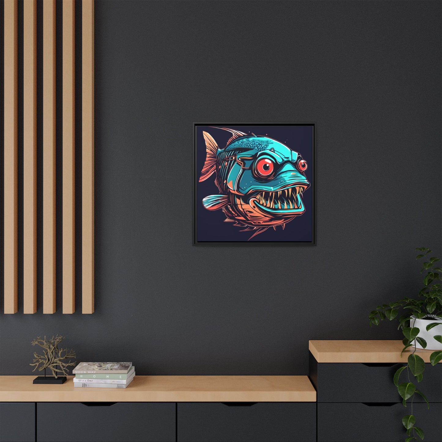 00313 Matte Framed Canvas 1.25”