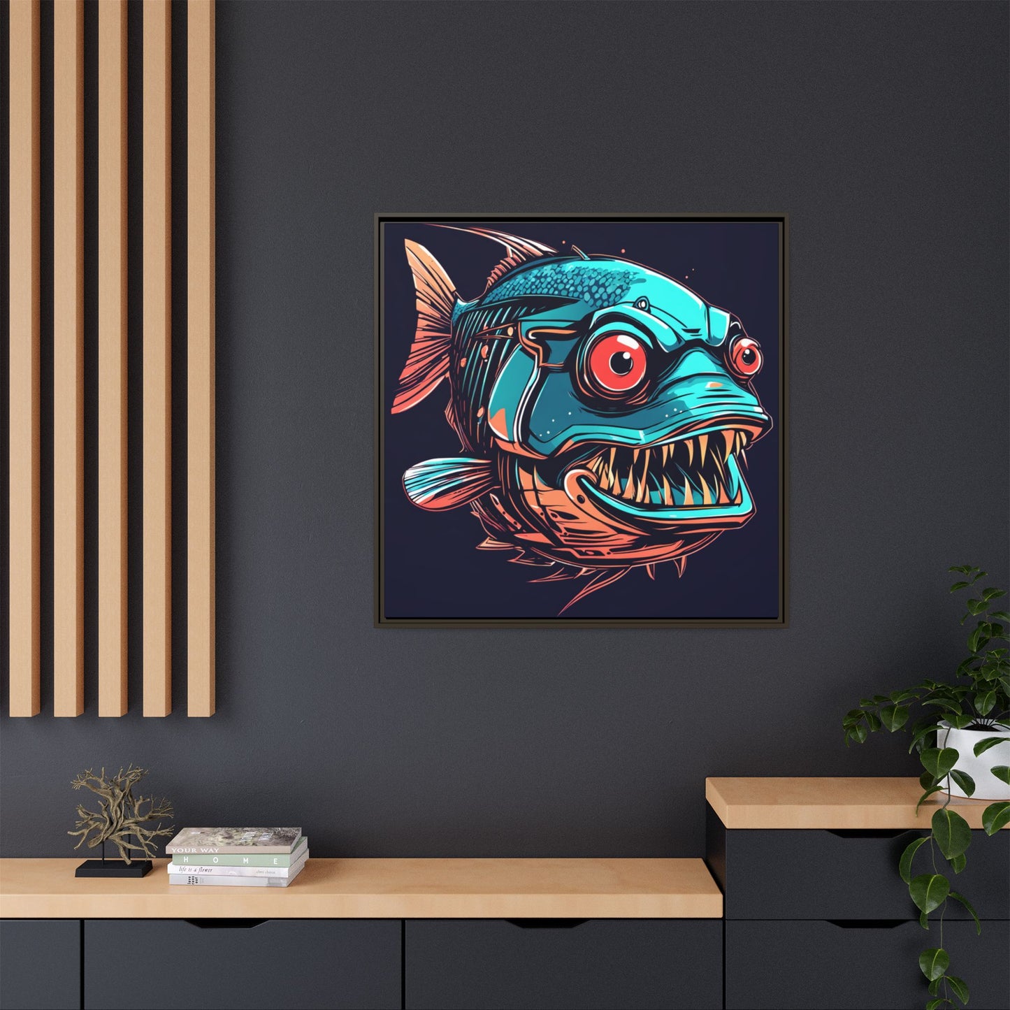 00313 Matte Framed Canvas 1.25”