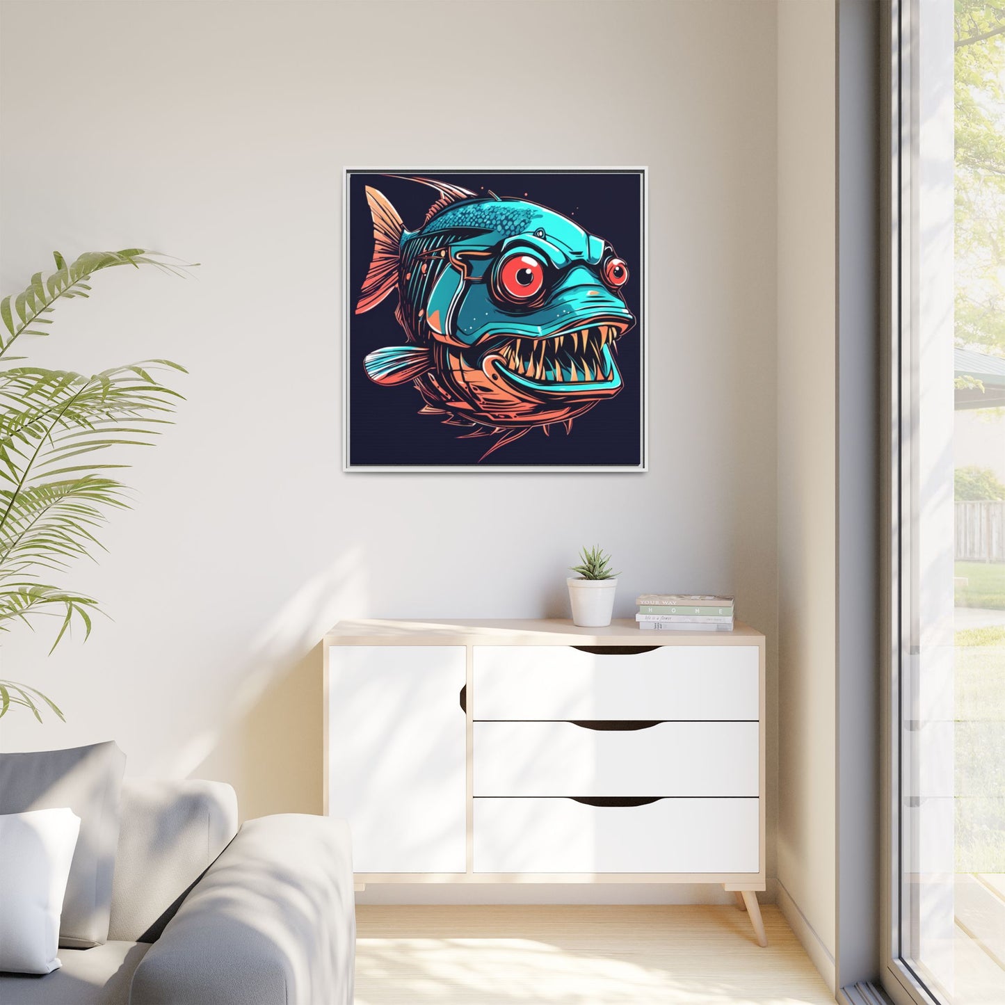 00313 Matte Framed Canvas 1.25”