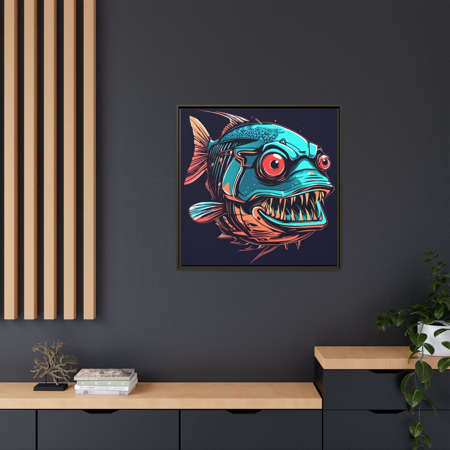 00313 Matte Framed Canvas 1.25”