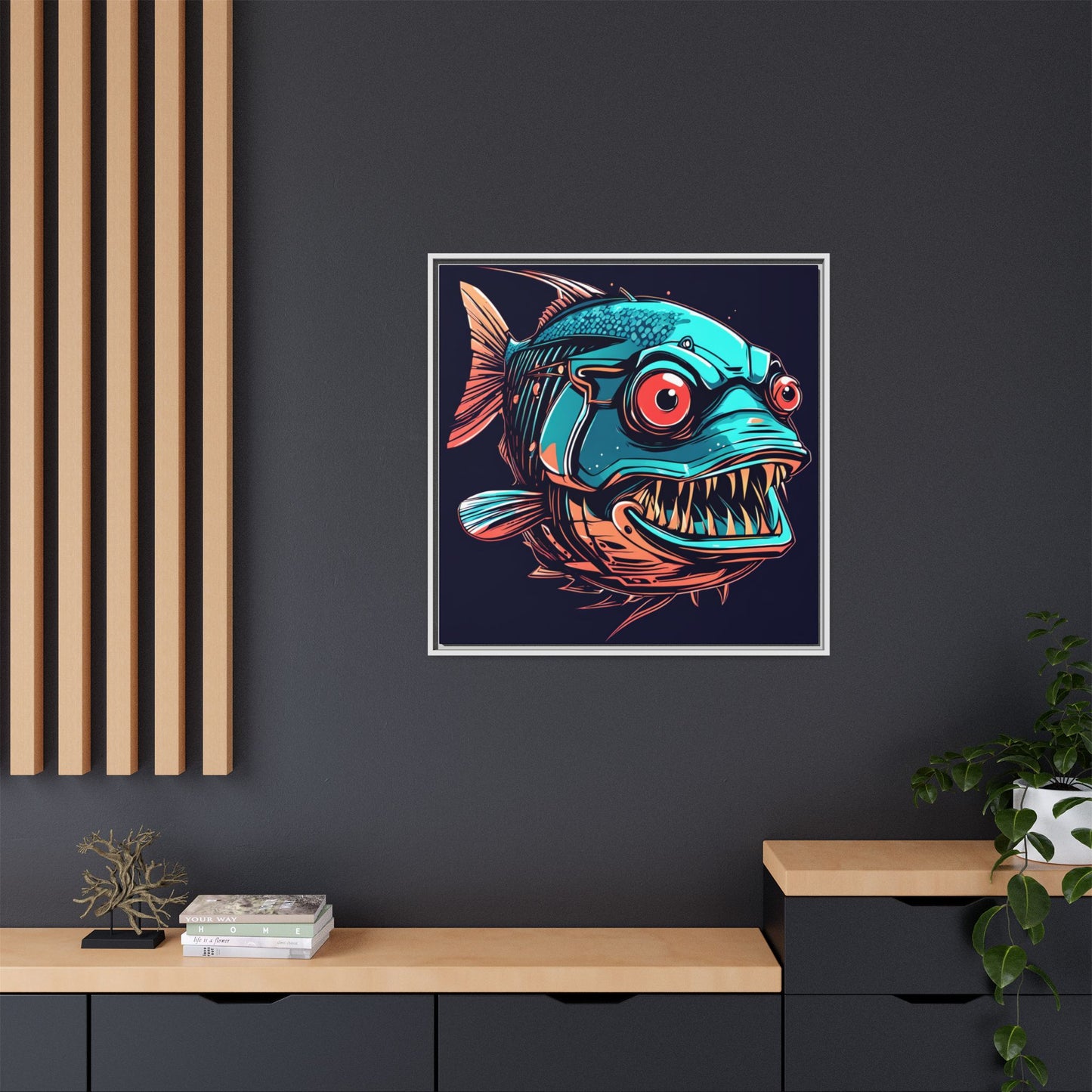 00313 Matte Framed Canvas 1.25”