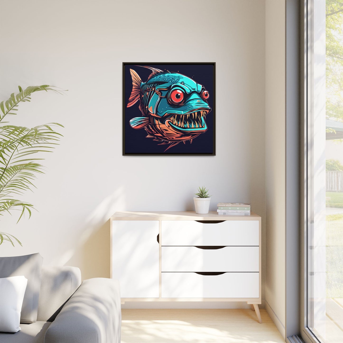 00313 Matte Framed Canvas 1.25”