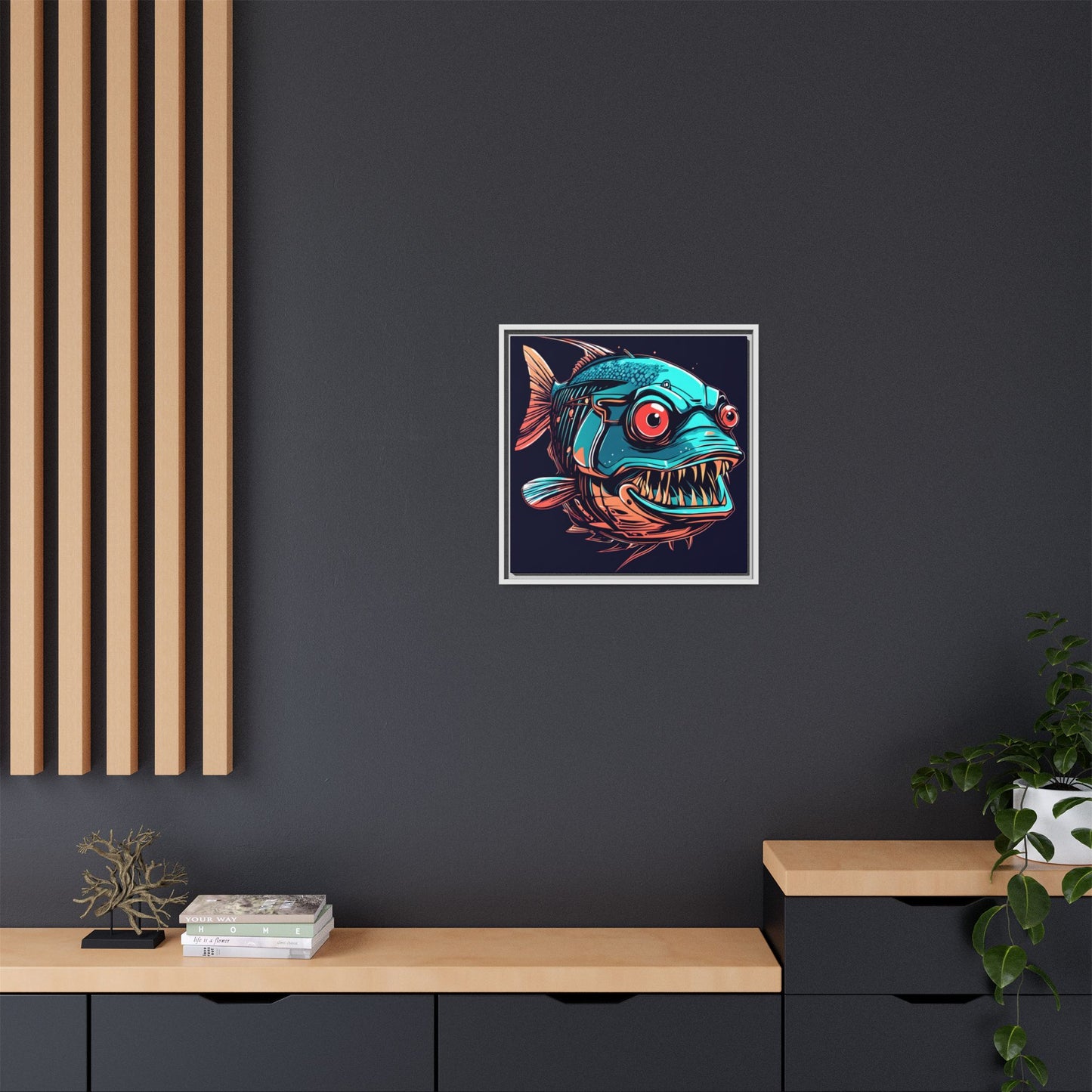 00313 Matte Framed Canvas 1.25”