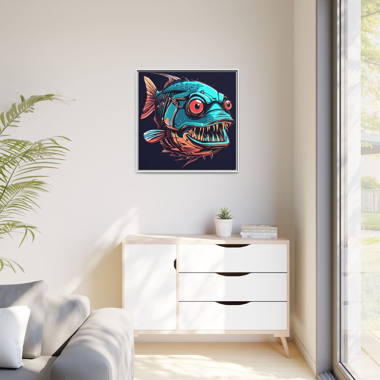 00313 Matte Framed Canvas 1.25”