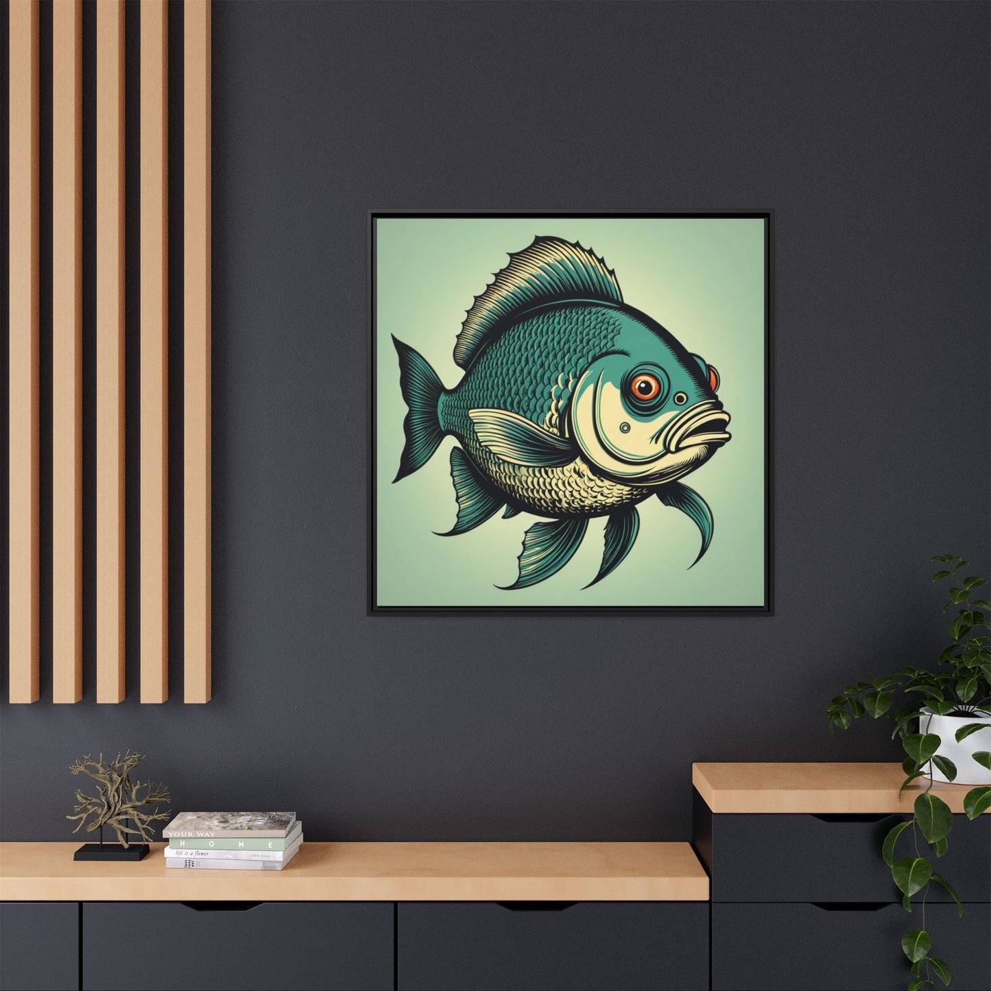 00317 Matte Framed Canvas 1.25”
