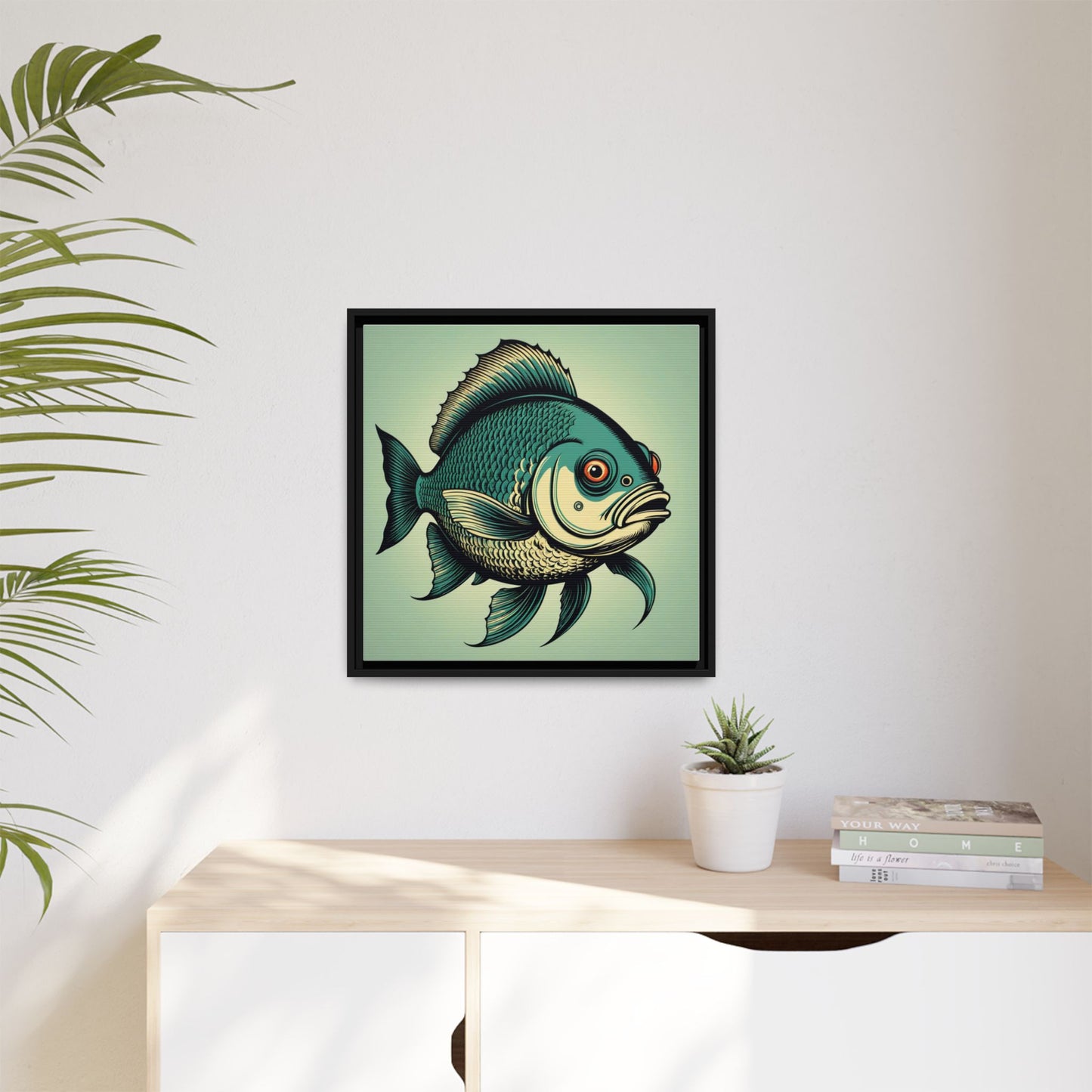00317 Matte Framed Canvas 1.25”