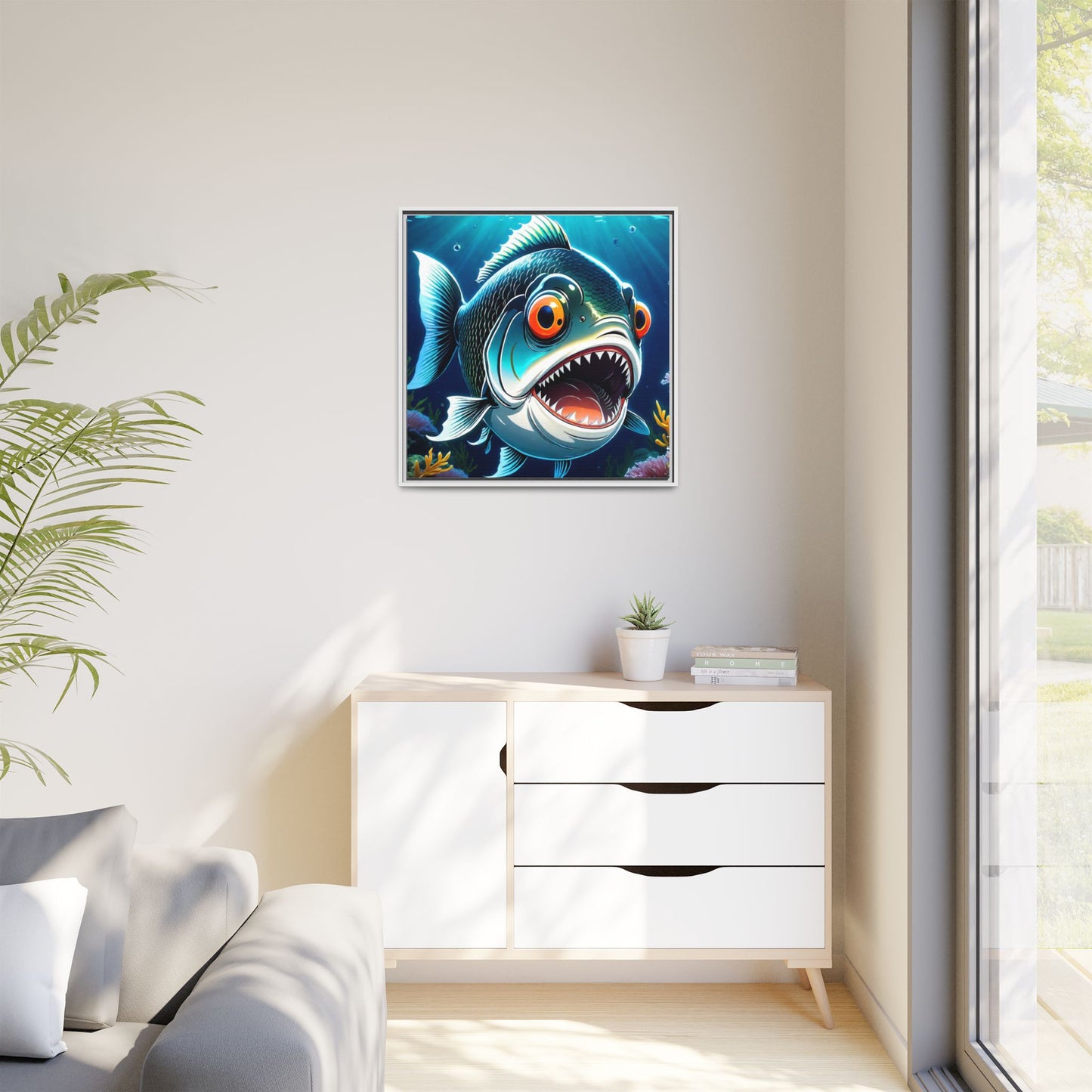00318 Matte Framed Canvas 1.25”
