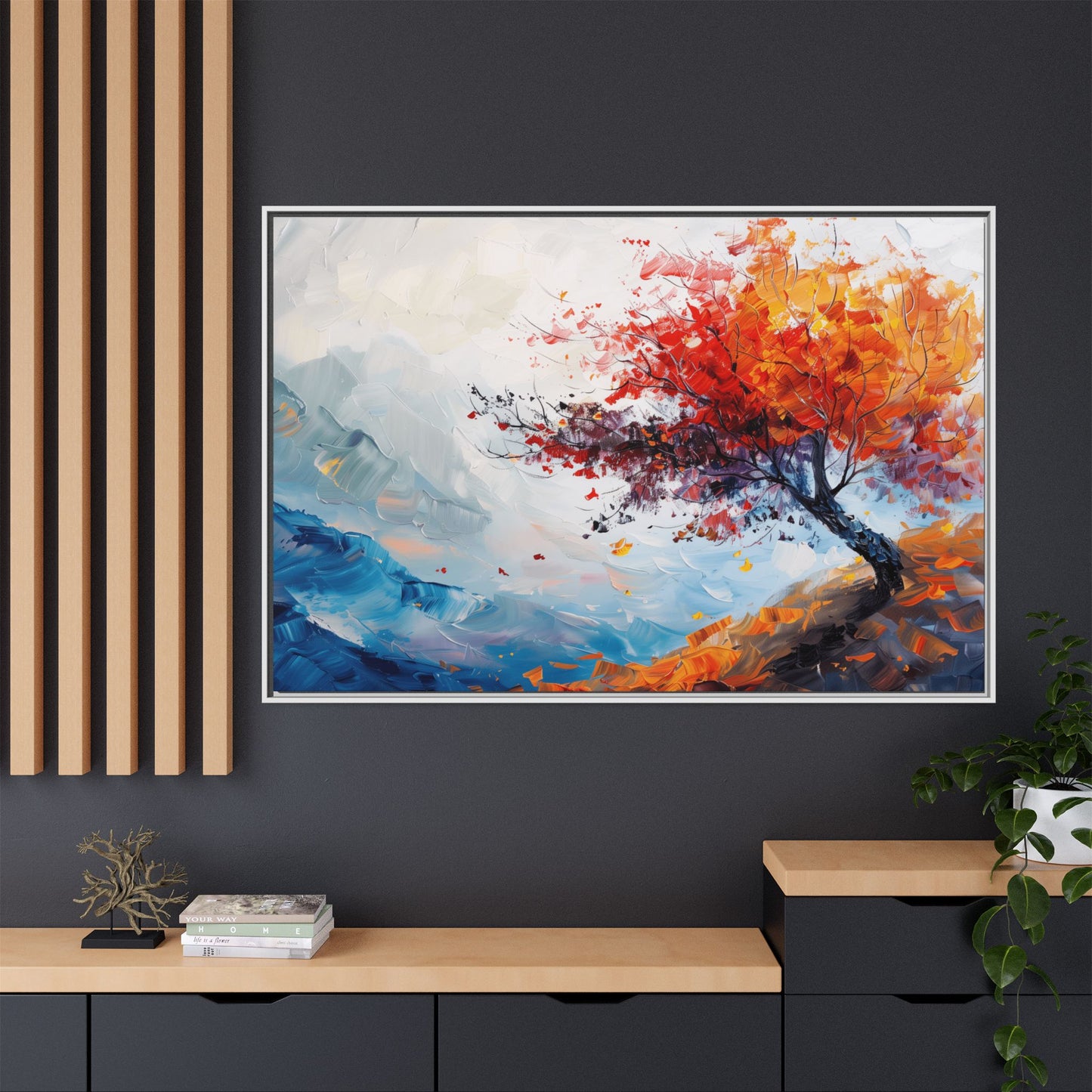00391 Matte Framed Canvas 1.25”