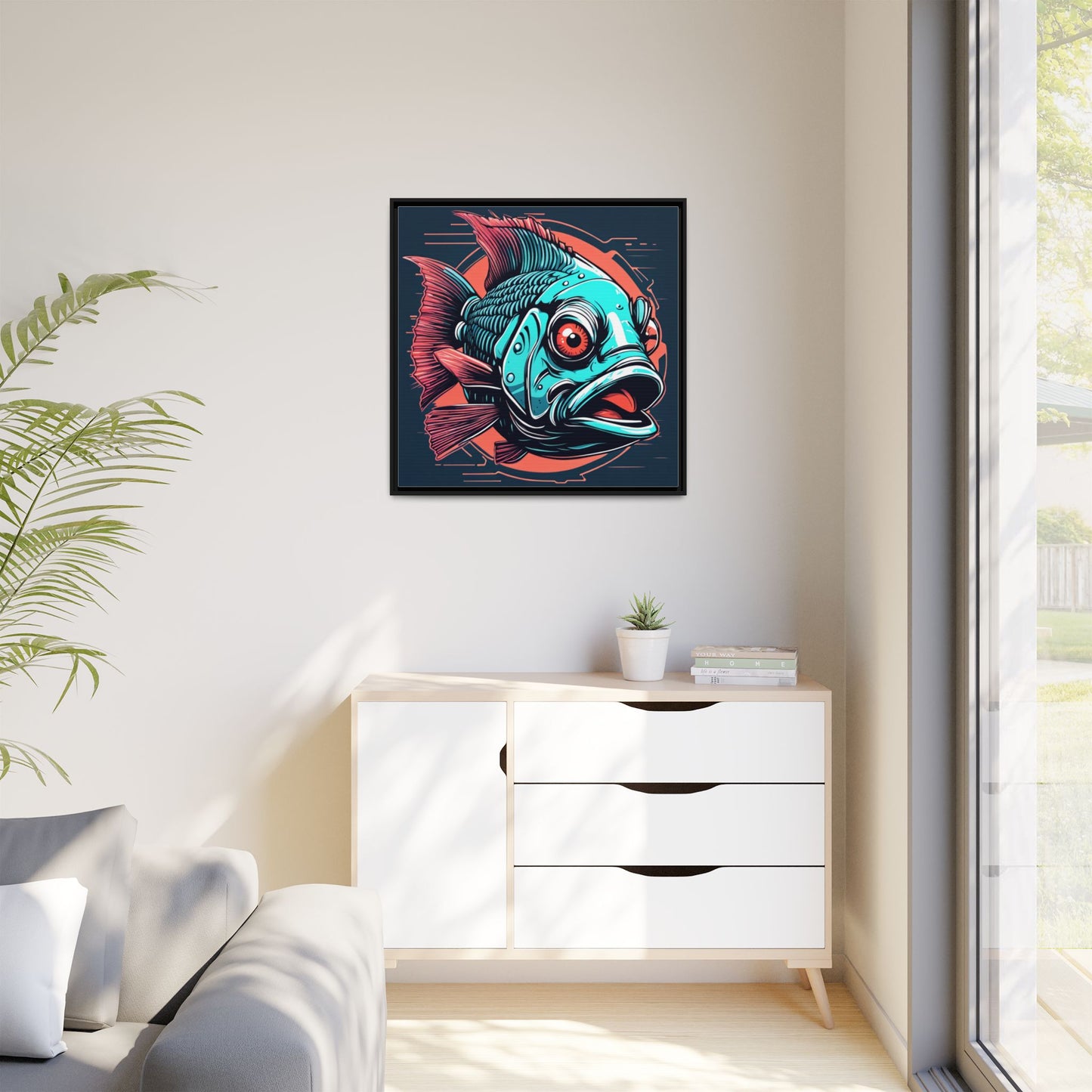 00320 Matte Framed Canvas 1.25”