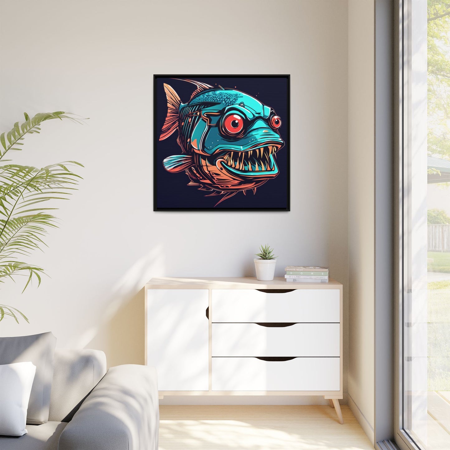 00313 Matte Framed Canvas 1.25”