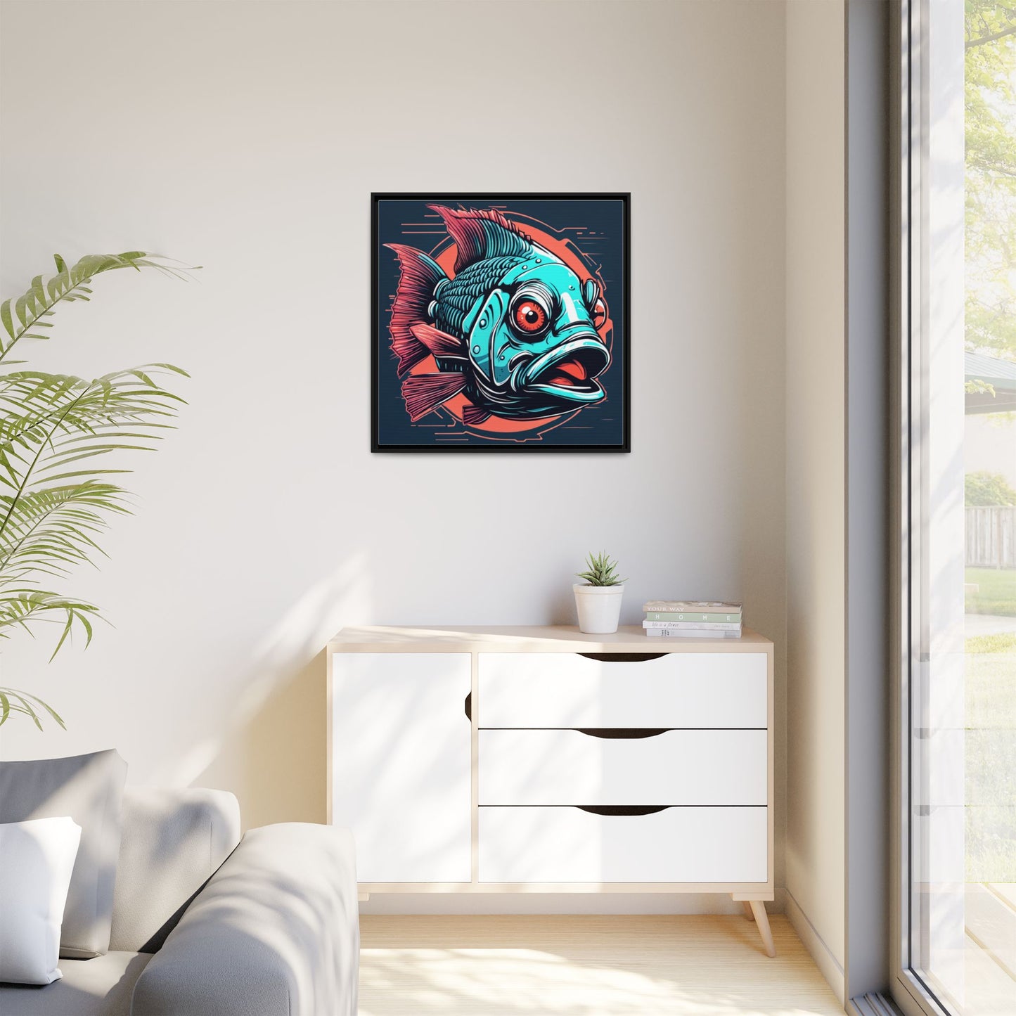 00320 Matte Framed Canvas 1.25”