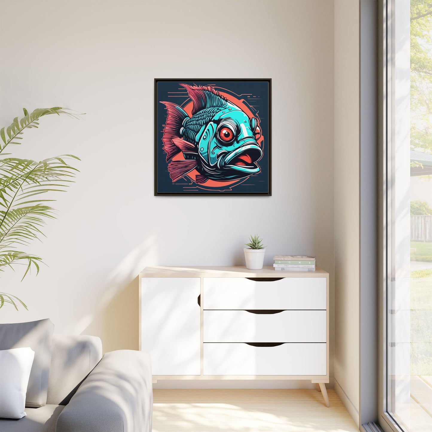 00320 Matte Framed Canvas 1.25”