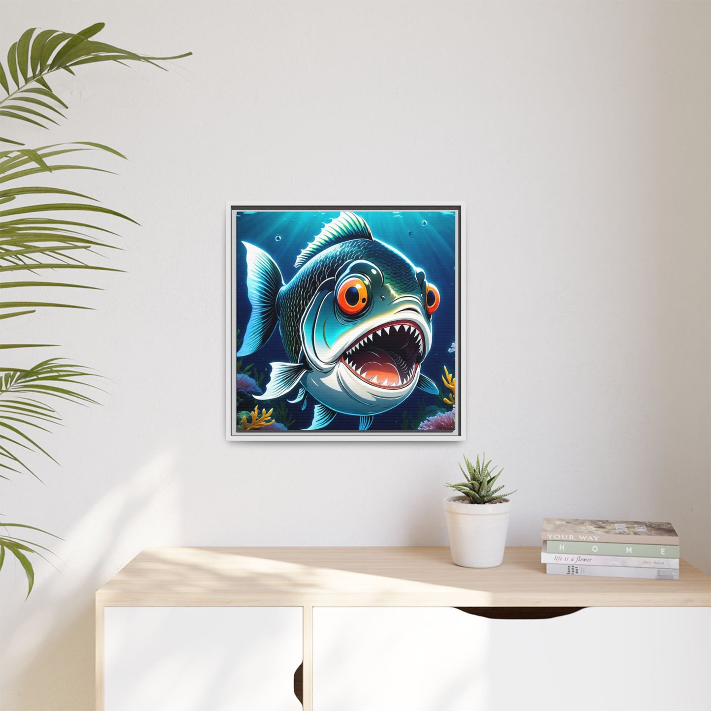 00318 Matte Framed Canvas 1.25”