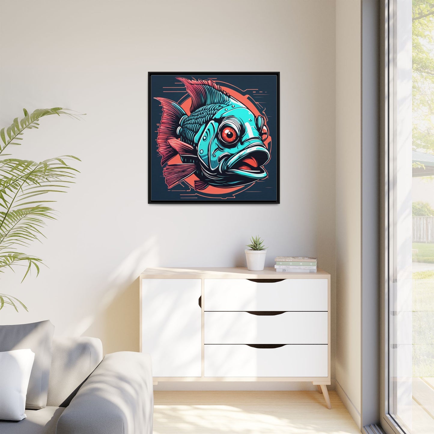00320 Matte Framed Canvas 1.25”