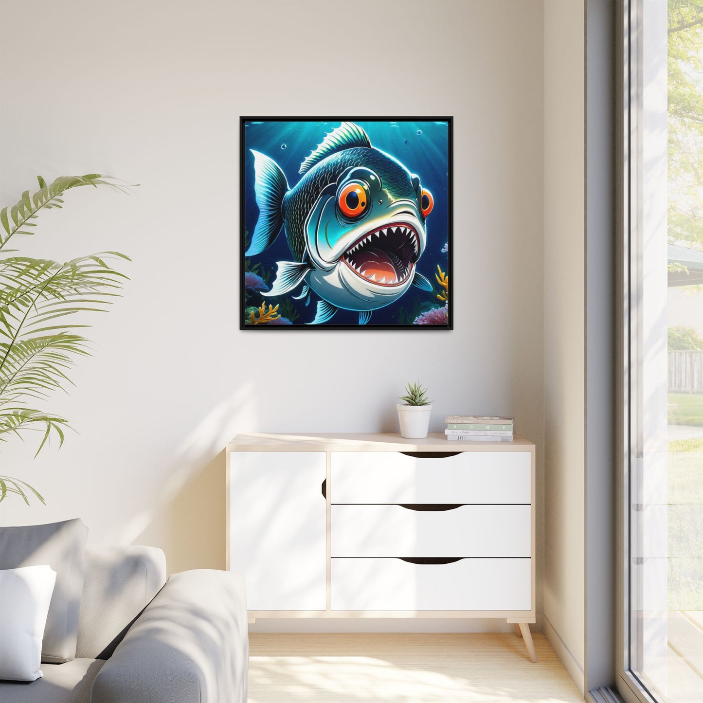 00318 Matte Framed Canvas 1.25”