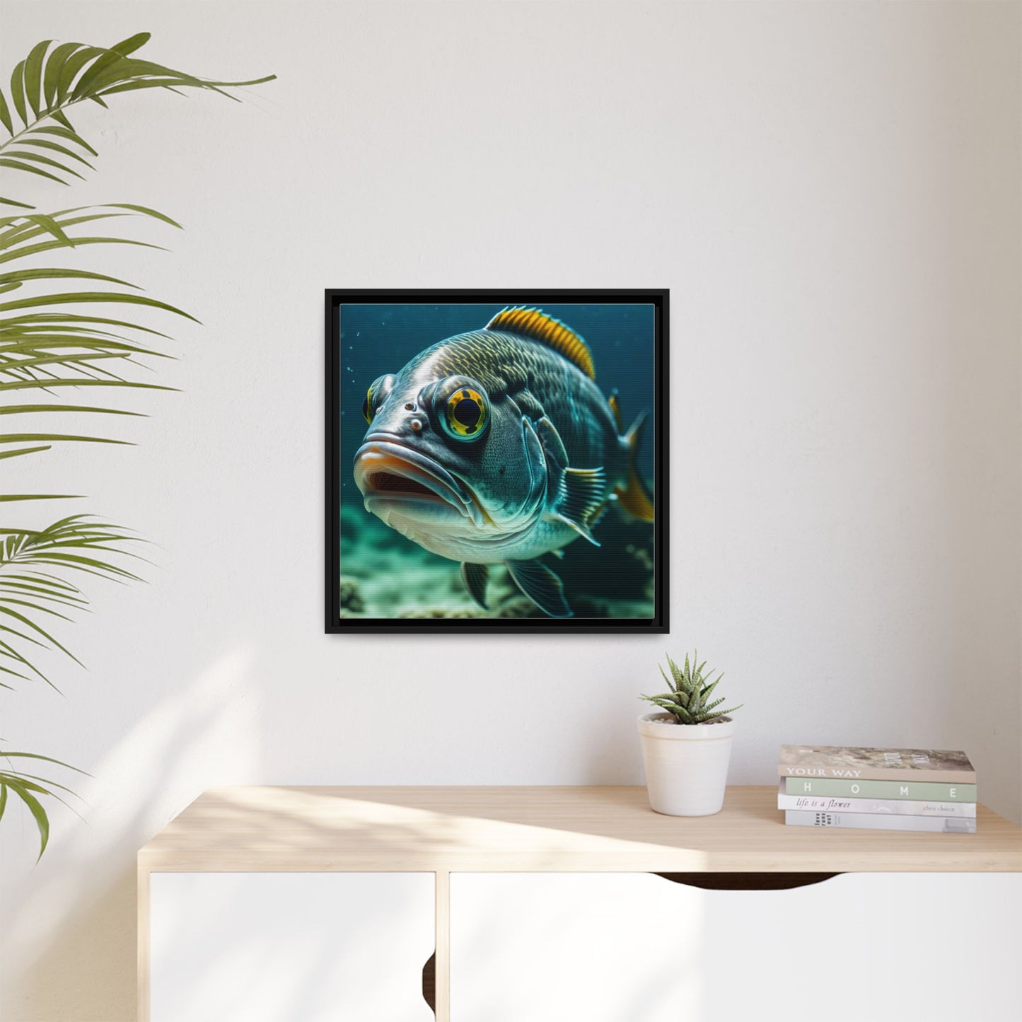 00319 Matte Framed Canvas 1.25”