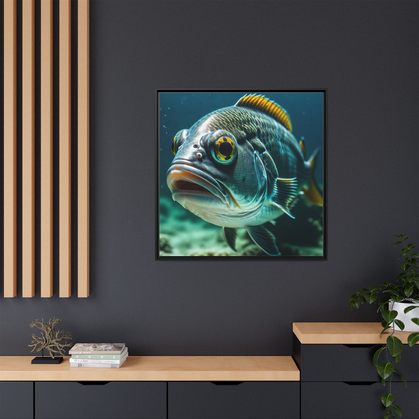00319 Matte Framed Canvas 1.25”