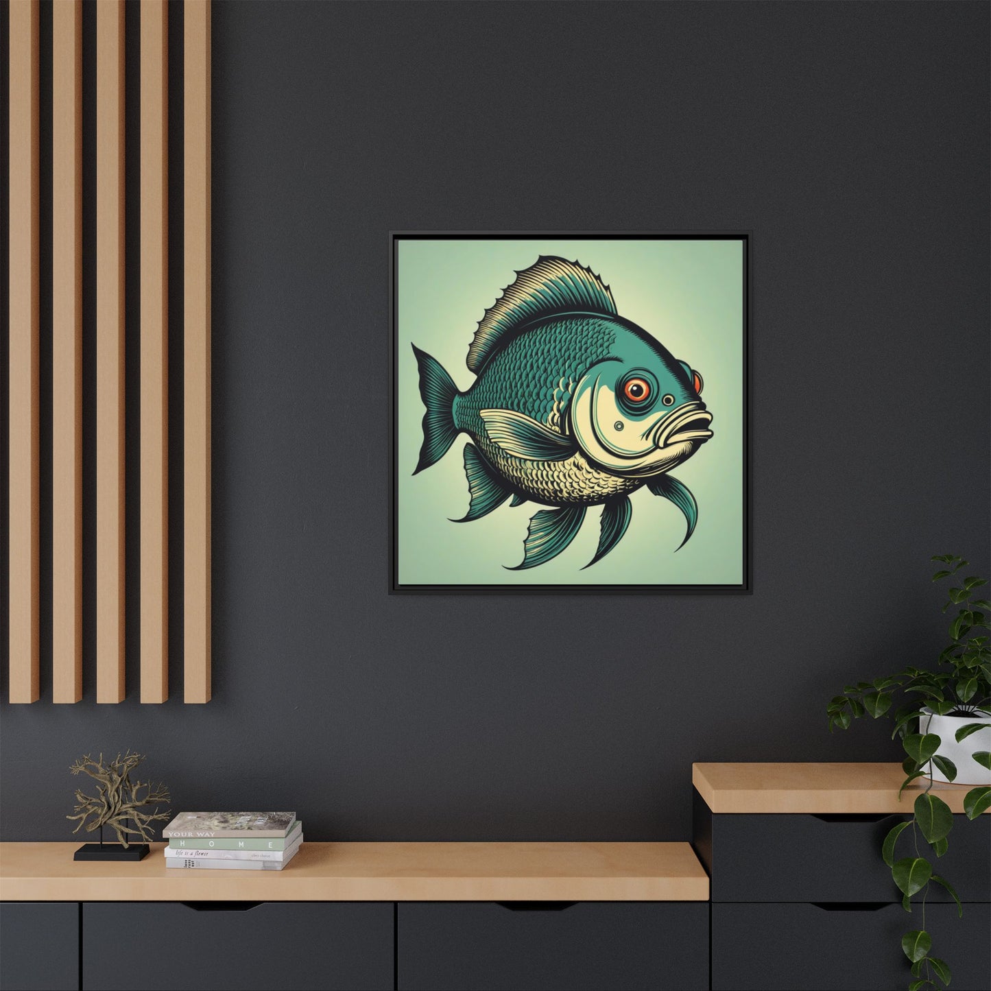 00317 Matte Framed Canvas 1.25”