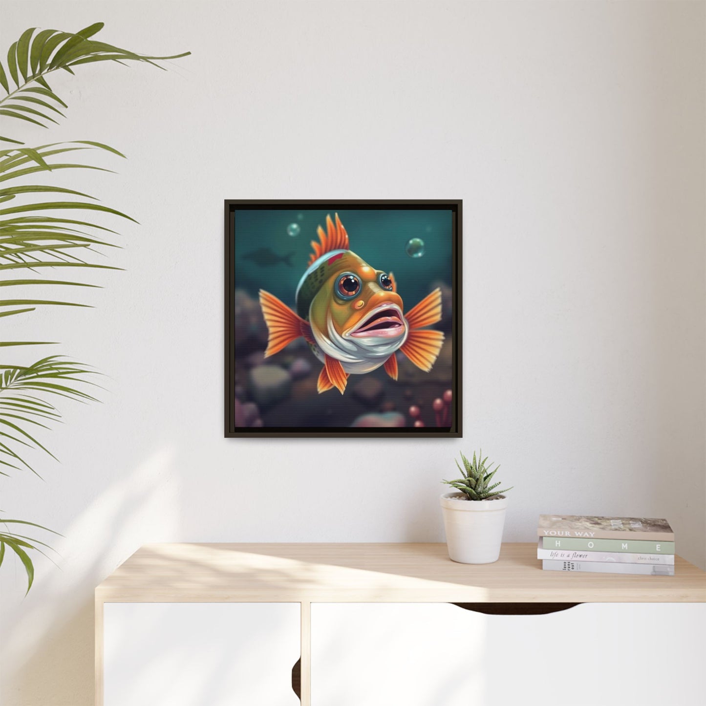 00312 Matte Framed Canvas 1.25”