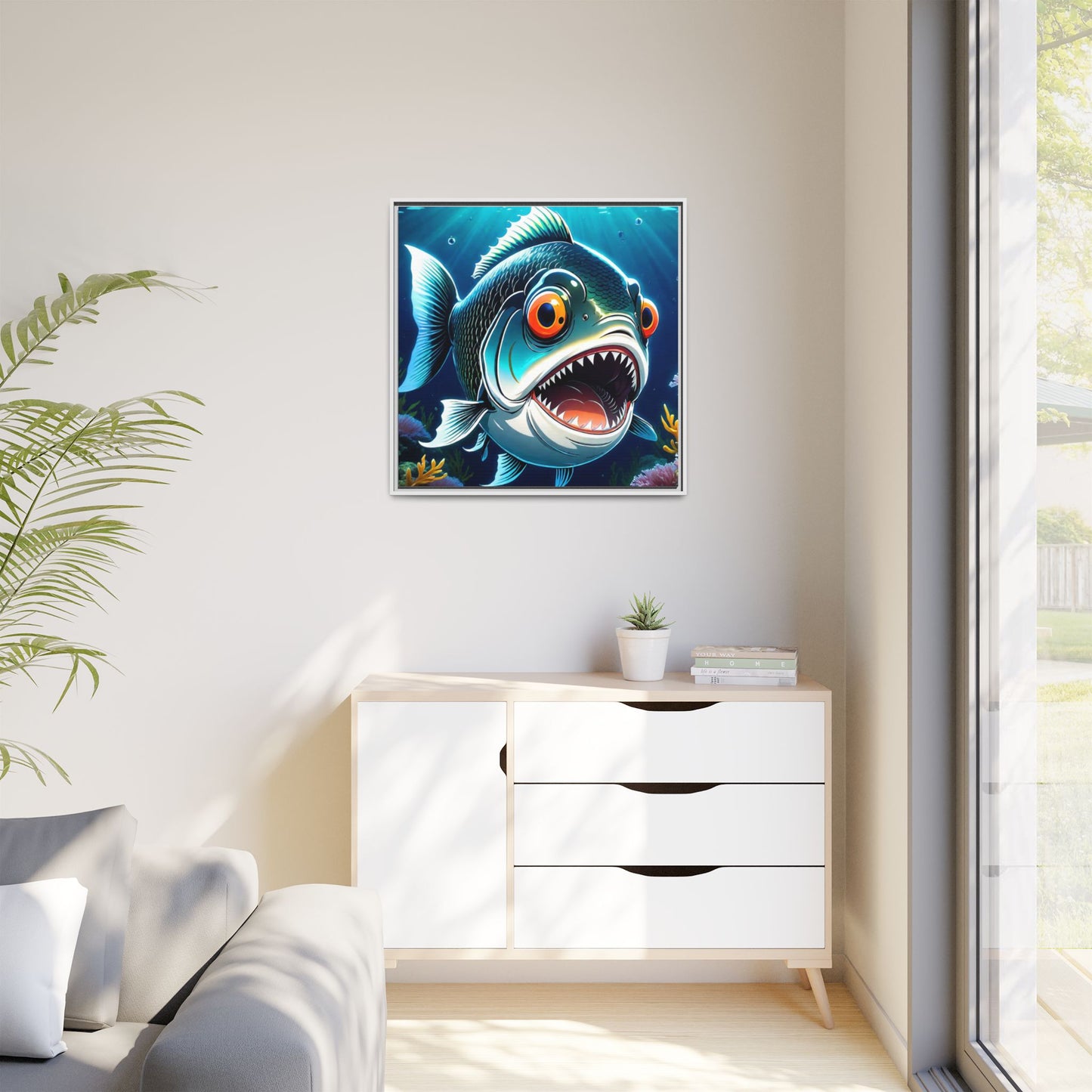 00318 Matte Framed Canvas 1.25”