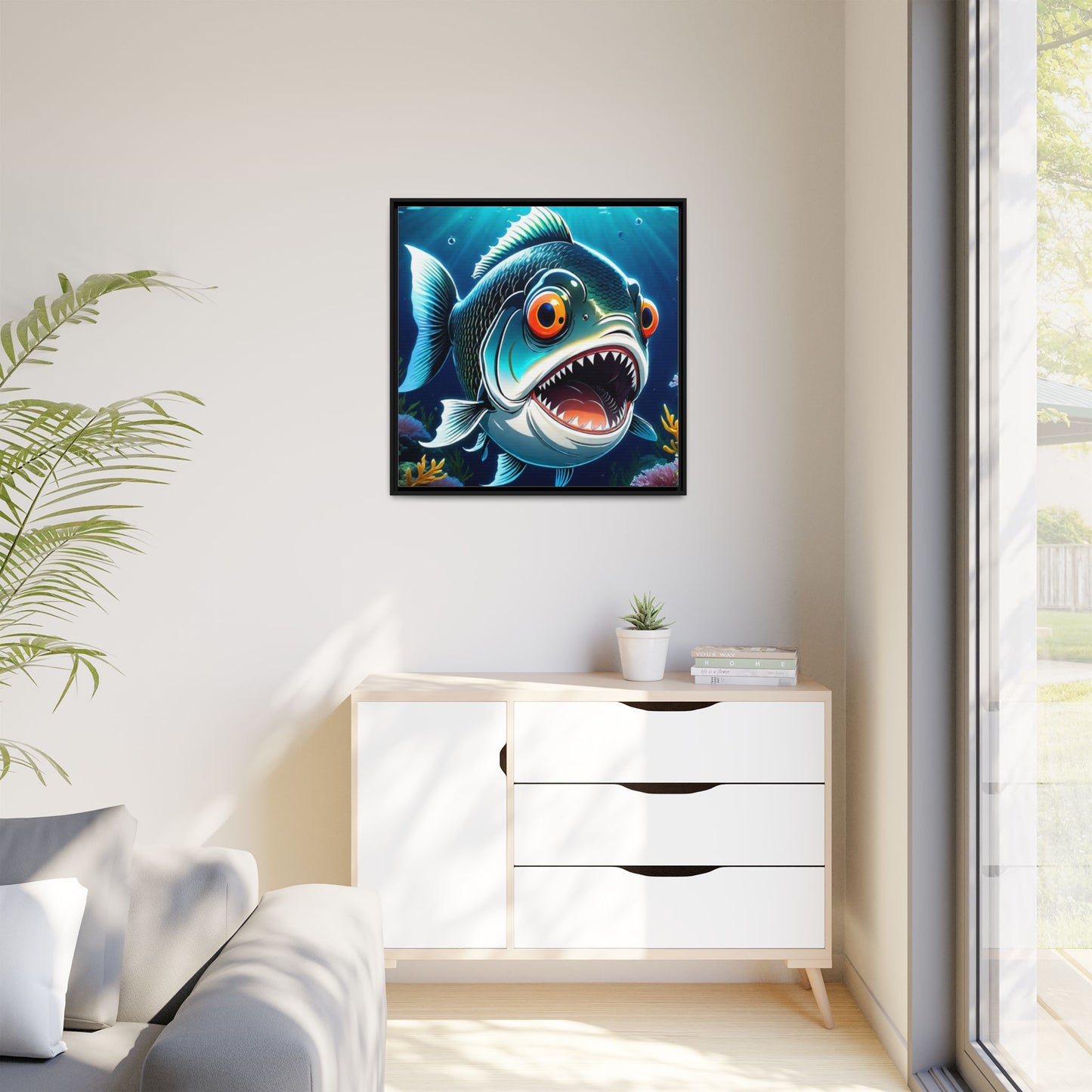 00318 Matte Framed Canvas 1.25”