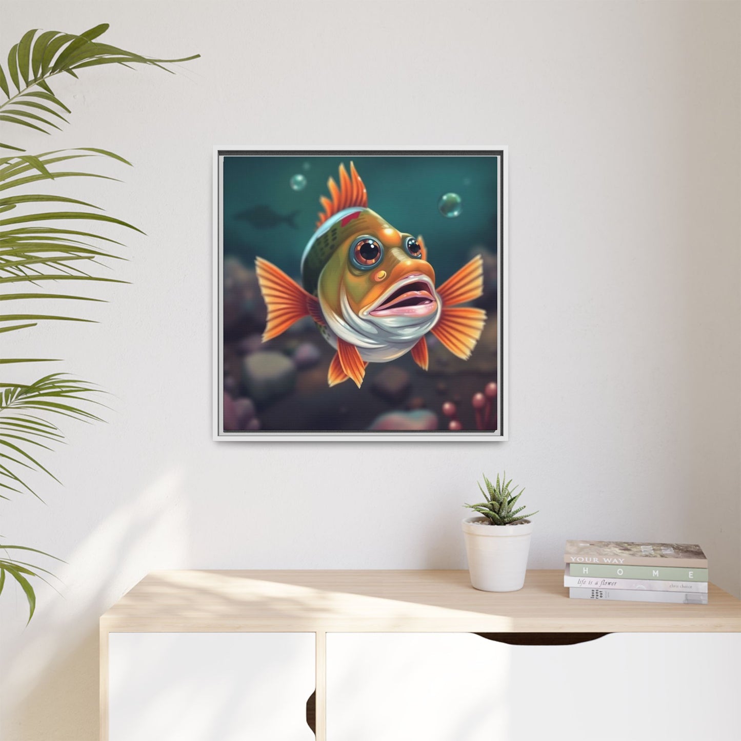 00312 Matte Framed Canvas 1.25”
