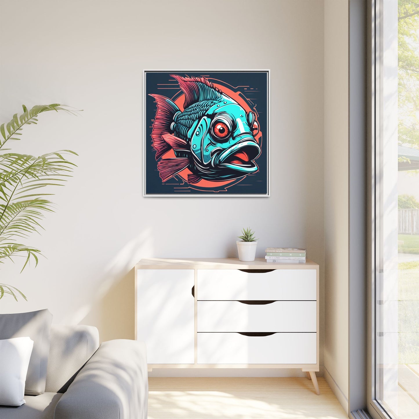 00320 Matte Framed Canvas 1.25”