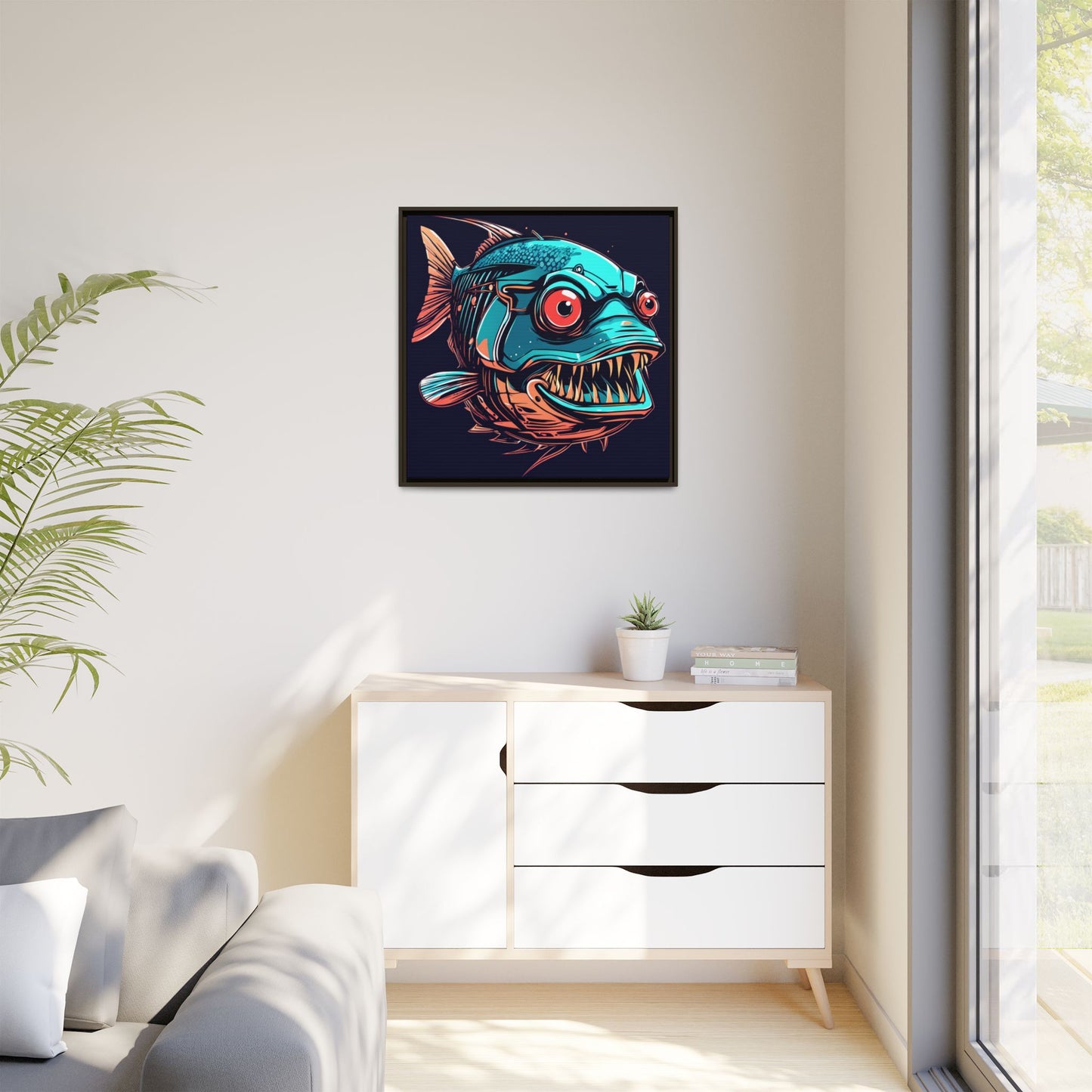 00313 Matte Framed Canvas 1.25”