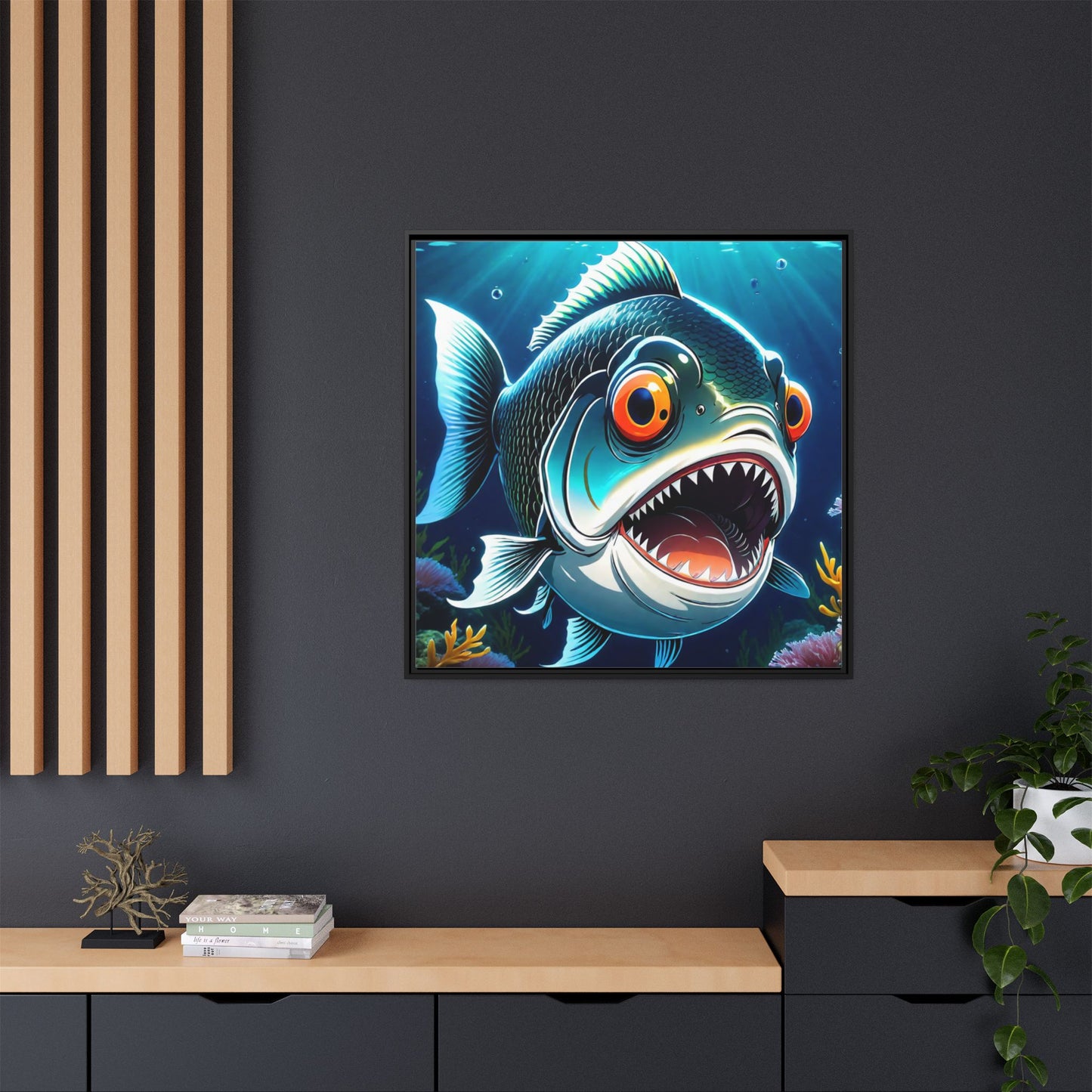 00318 Matte Framed Canvas 1.25”