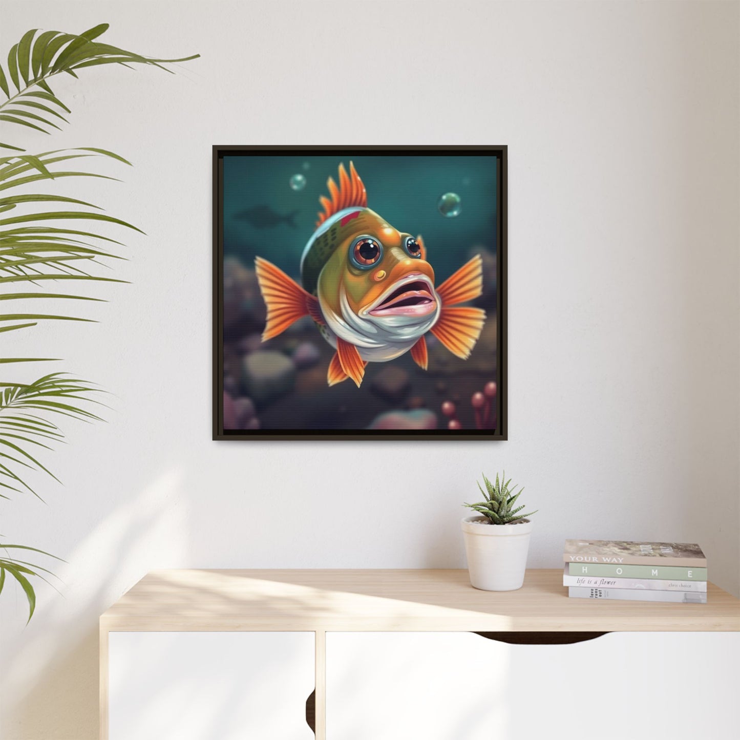 00312 Matte Framed Canvas 1.25”