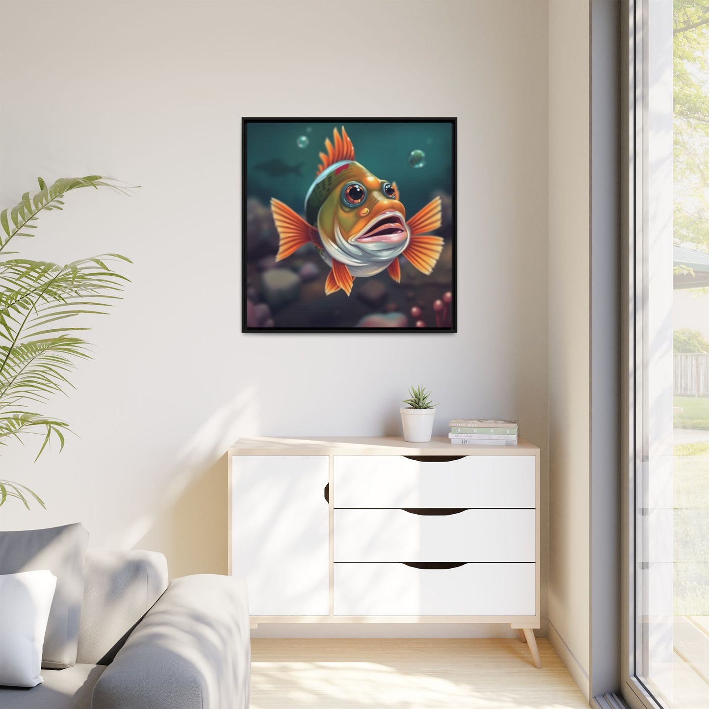 00312 Matte Framed Canvas 1.25”