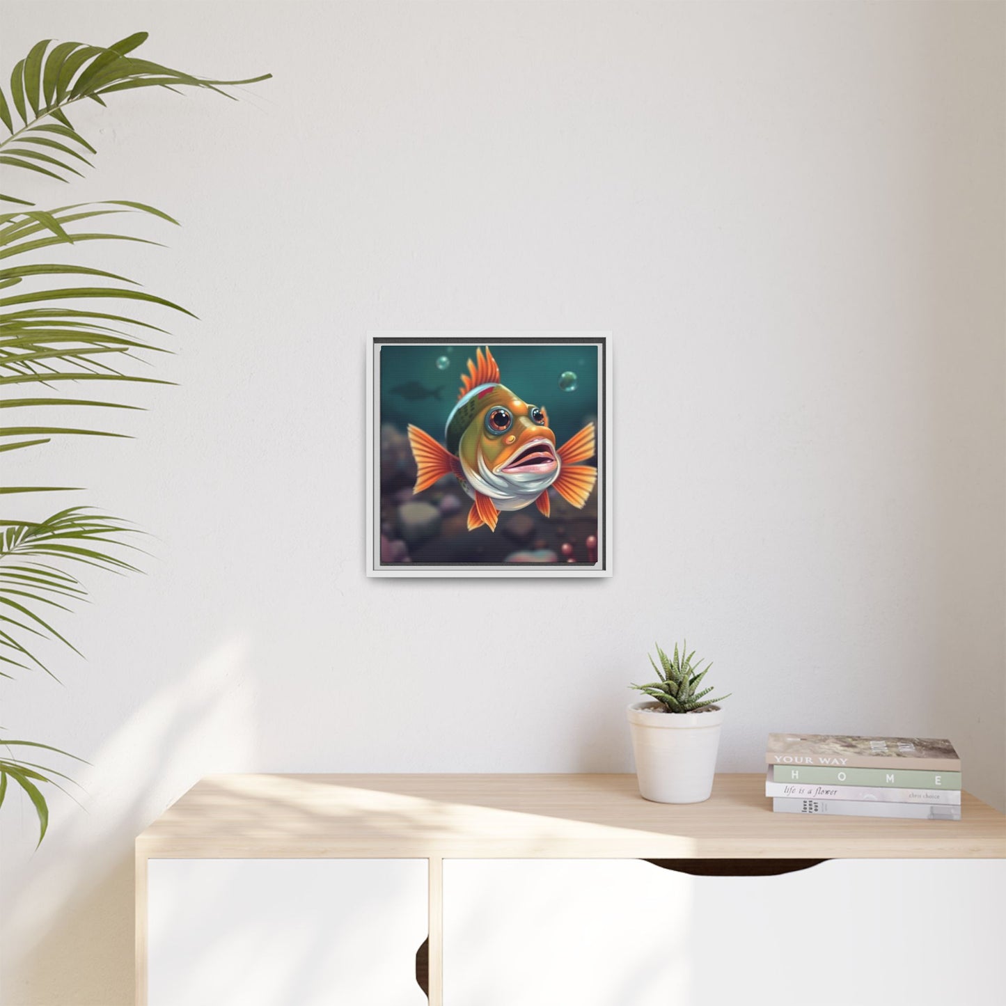00312 Matte Framed Canvas 1.25”