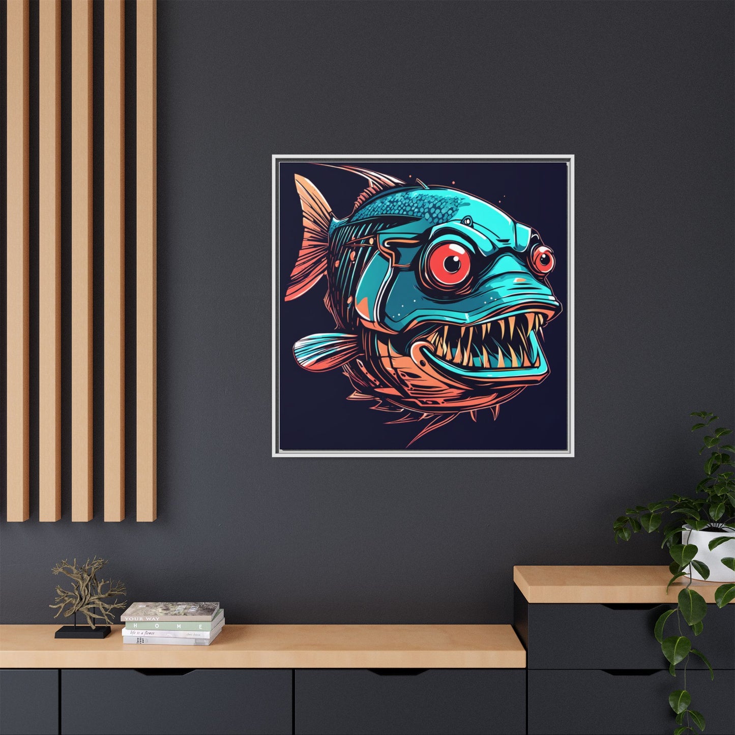 00313 Matte Framed Canvas 1.25”