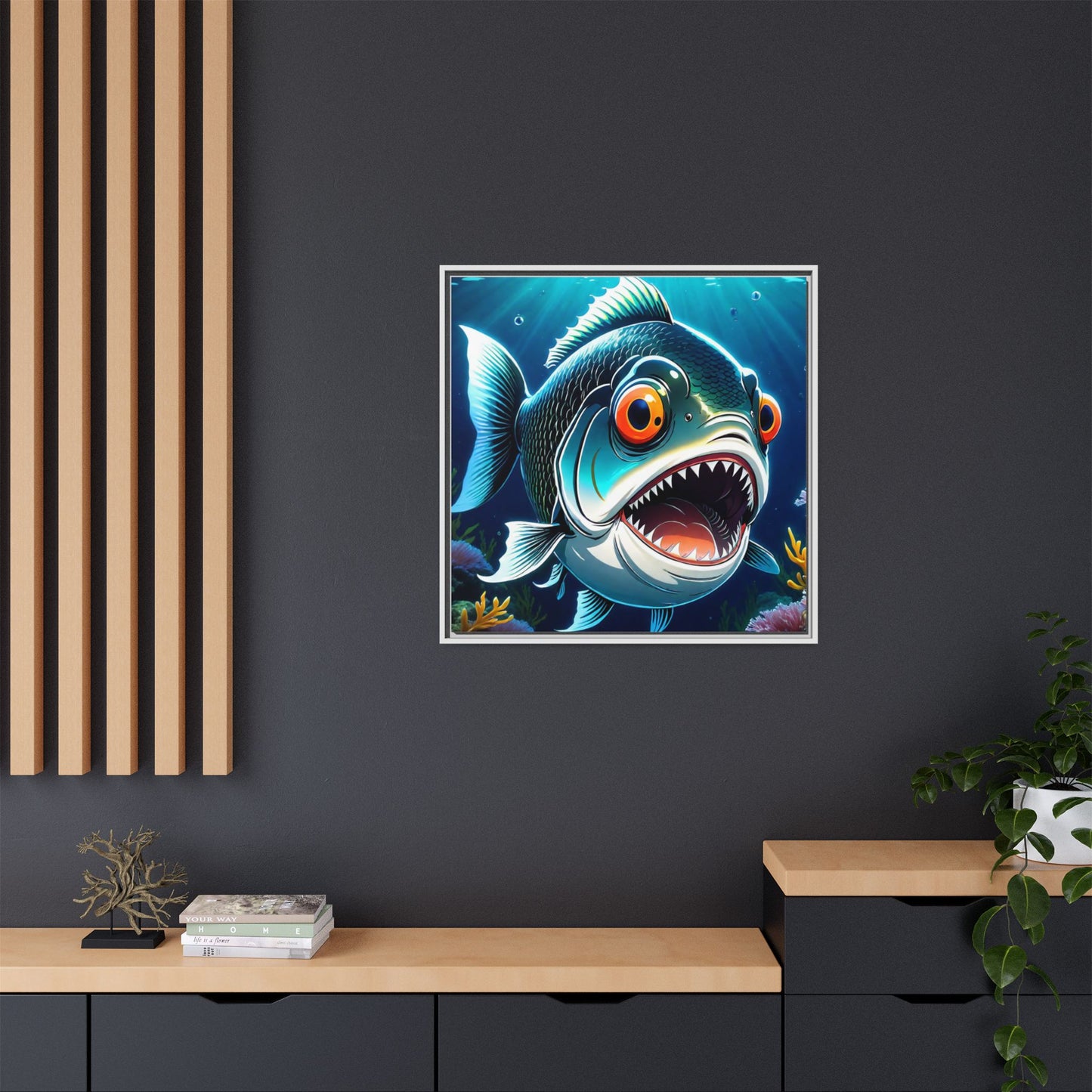 00318 Matte Framed Canvas 1.25”