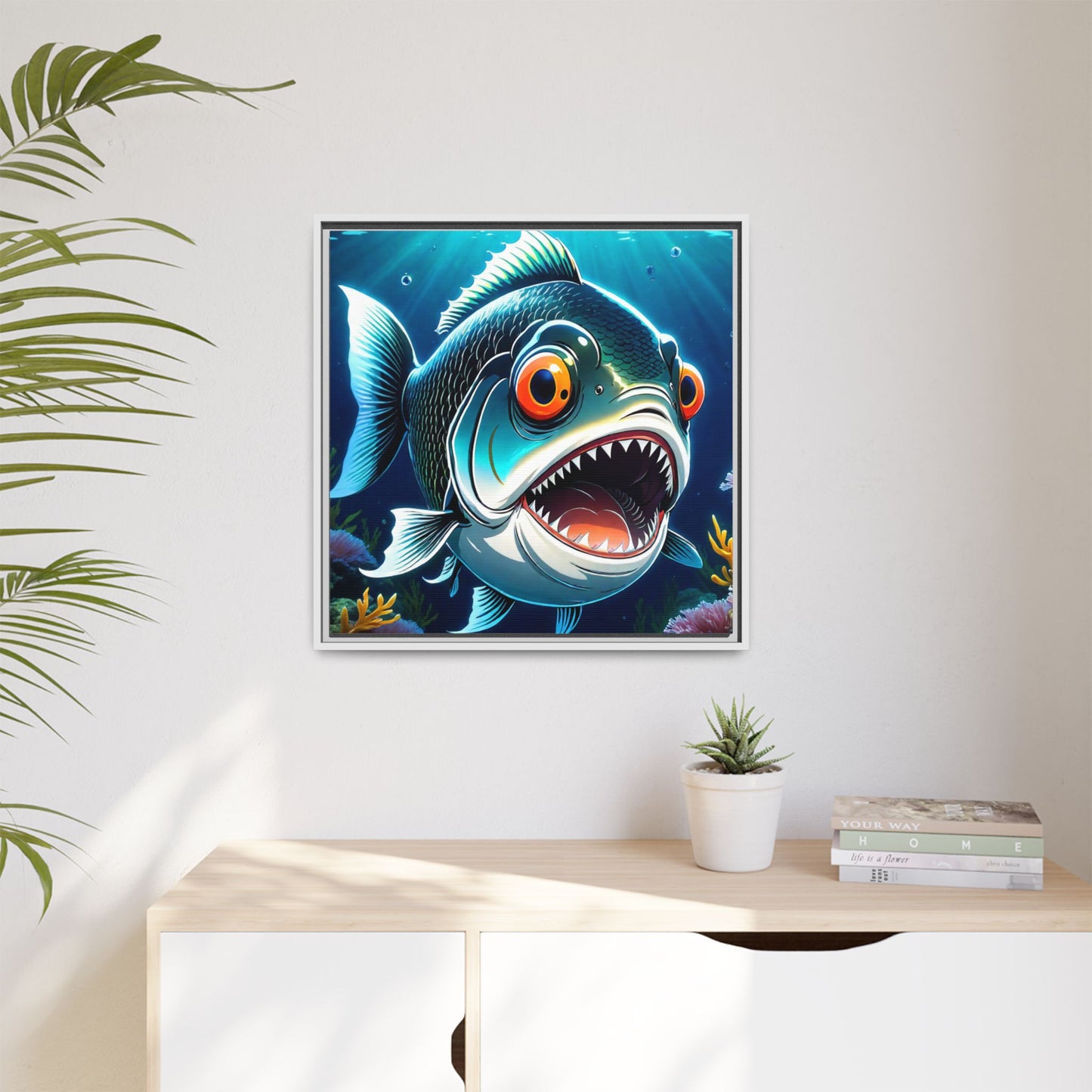 00318 Matte Framed Canvas 1.25”