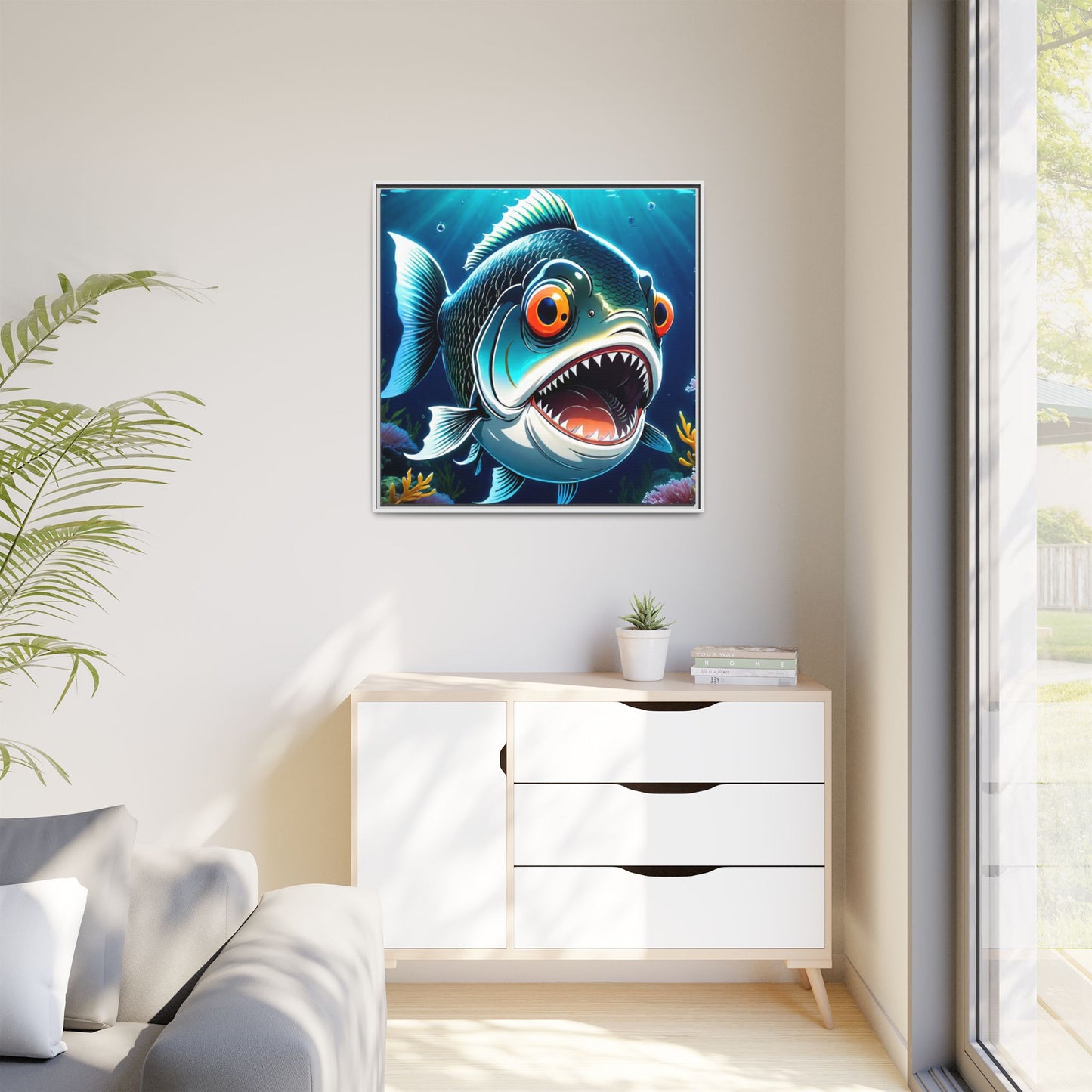 00318 Matte Framed Canvas 1.25”