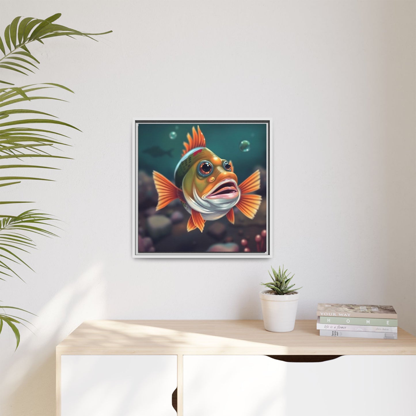 00312 Matte Framed Canvas 1.25”