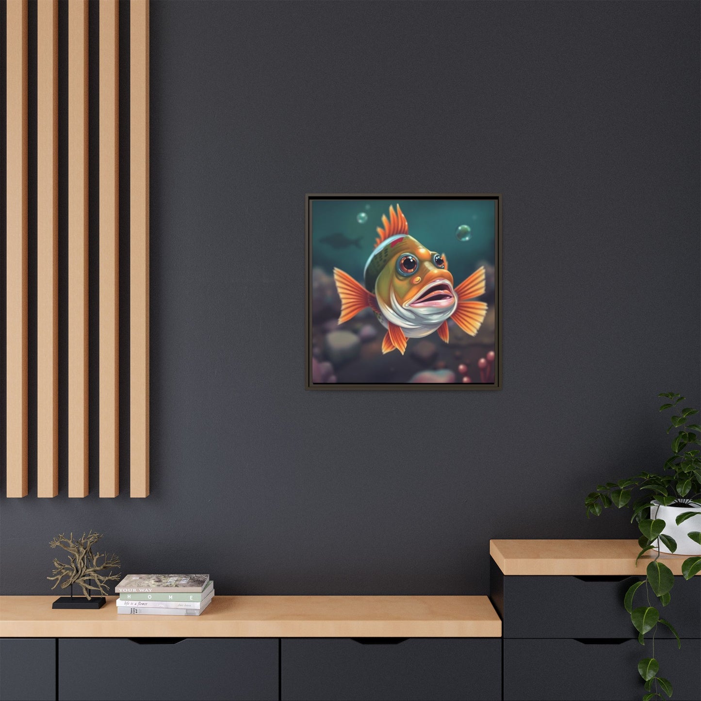00312 Matte Framed Canvas 1.25”