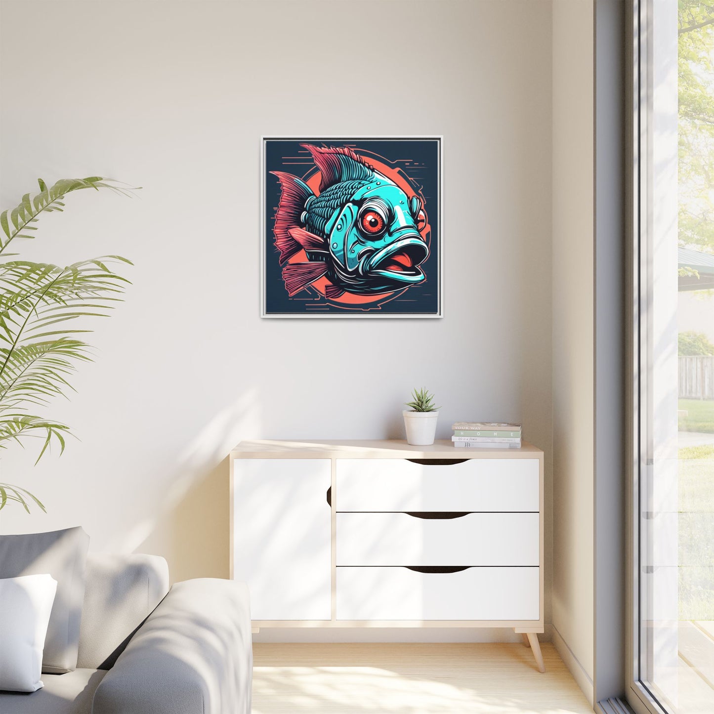 00320 Matte Framed Canvas 1.25”