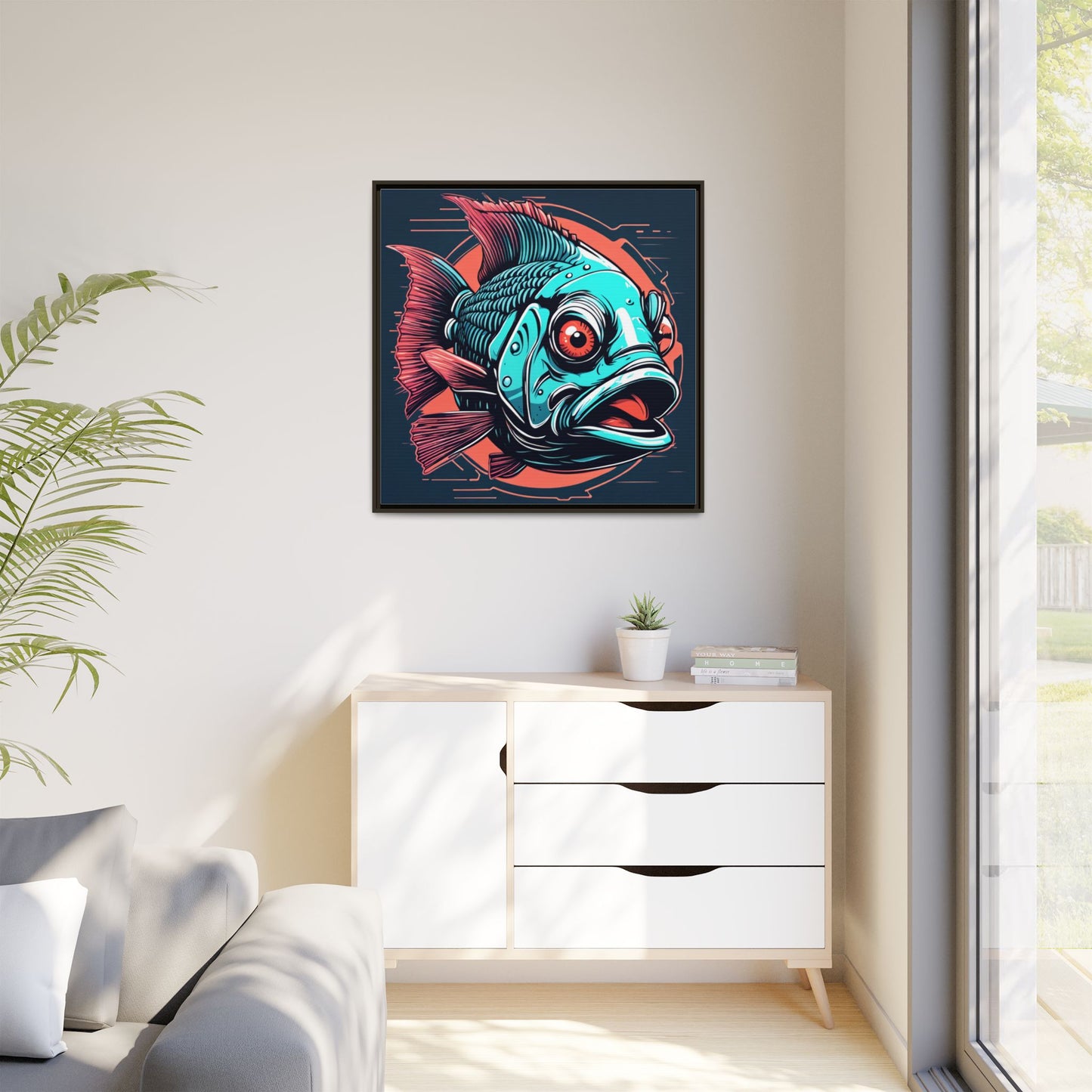 00320 Matte Framed Canvas 1.25”