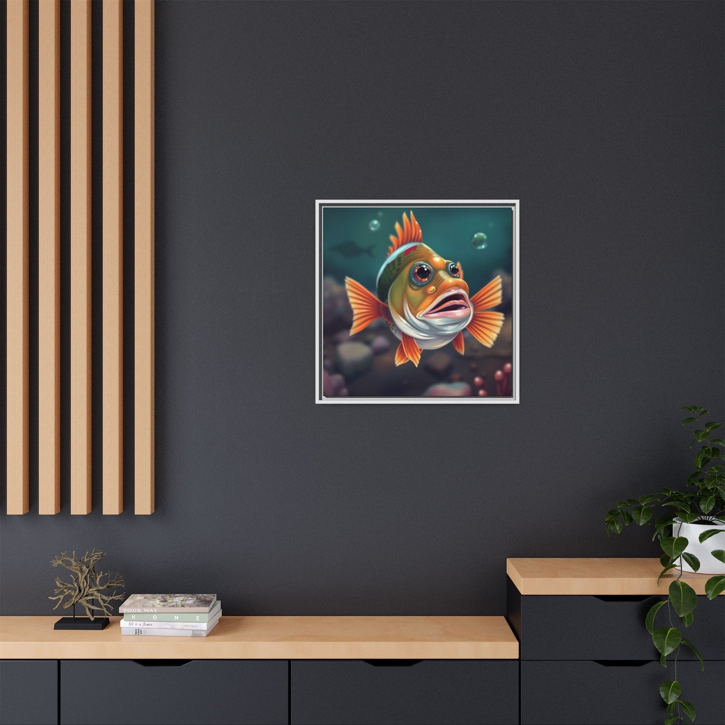00312 Matte Framed Canvas 1.25”