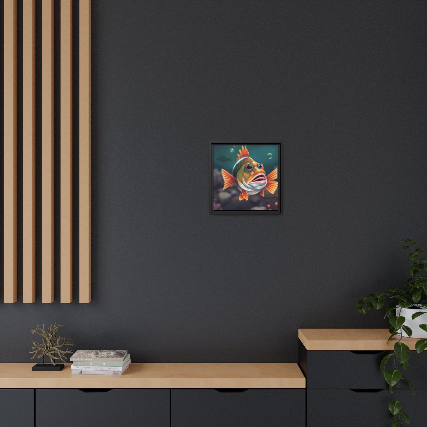 00312 Matte Framed Canvas 1.25”