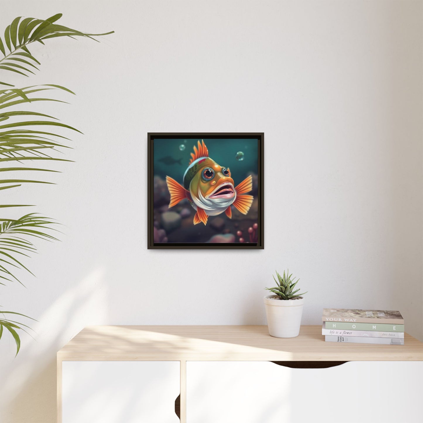 00312 Matte Framed Canvas 1.25”