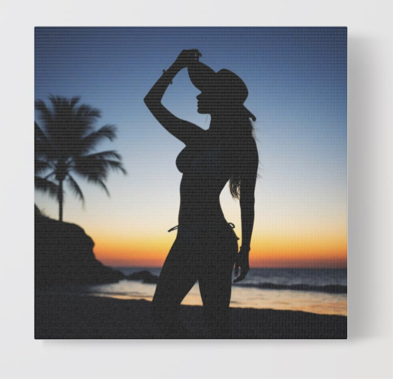 00178 Matte Stretched Canvas 1.25”